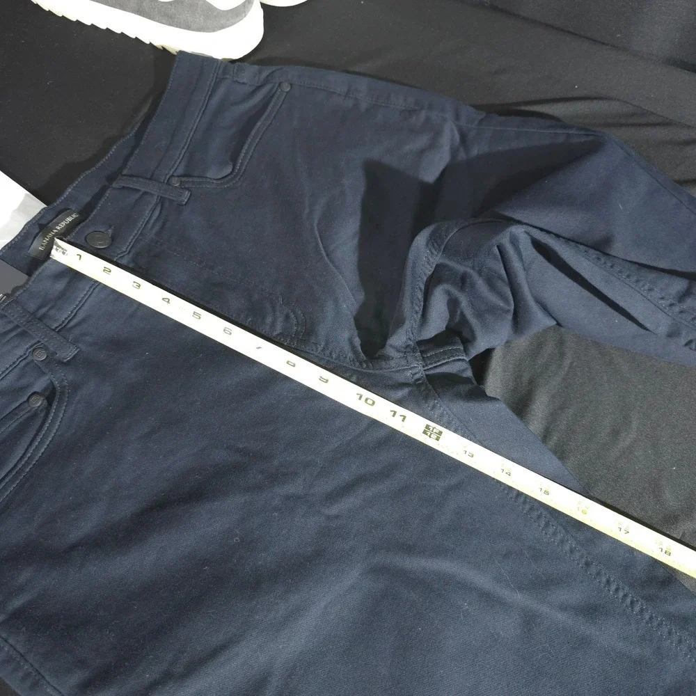 Banana Republic 5 Pocket Pant Mens 34x34 Black Straight Leg Casual 1620338 NEW